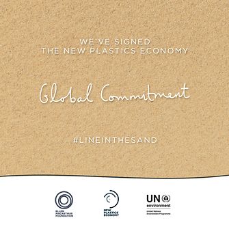 Henkel is among the 250 organizations that signed the New Plastics Economy’s “Global Commitment”.