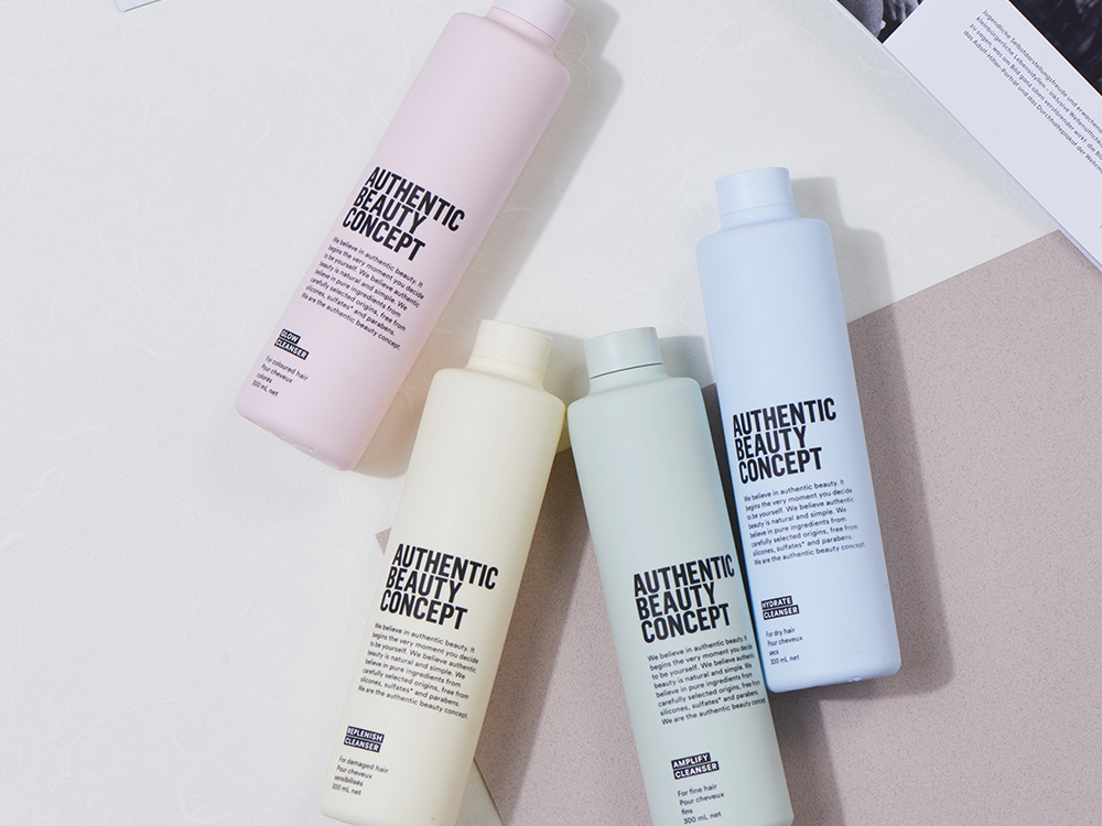 Produtos da marca Authentic Beauty Concept