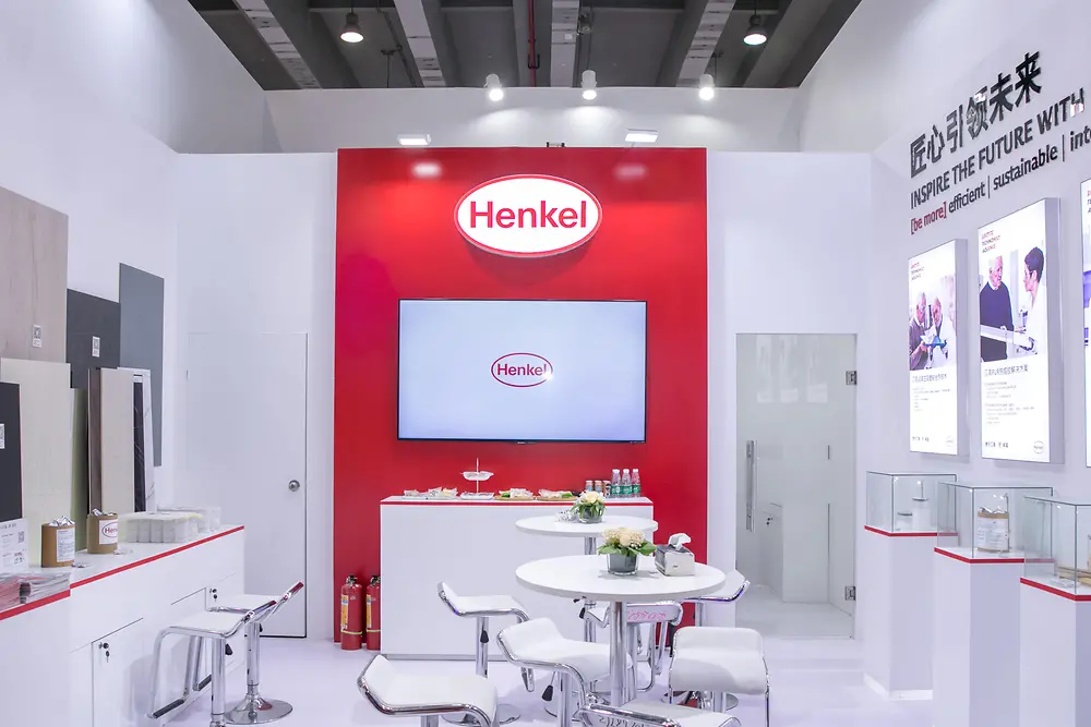 Henkel booth at Interzum 2020