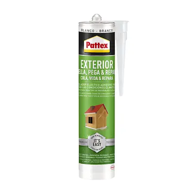 Pattex Exterior Branco cartucho