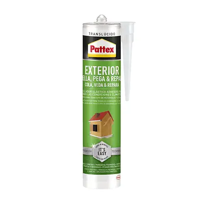 Pattex Exterior Transparente