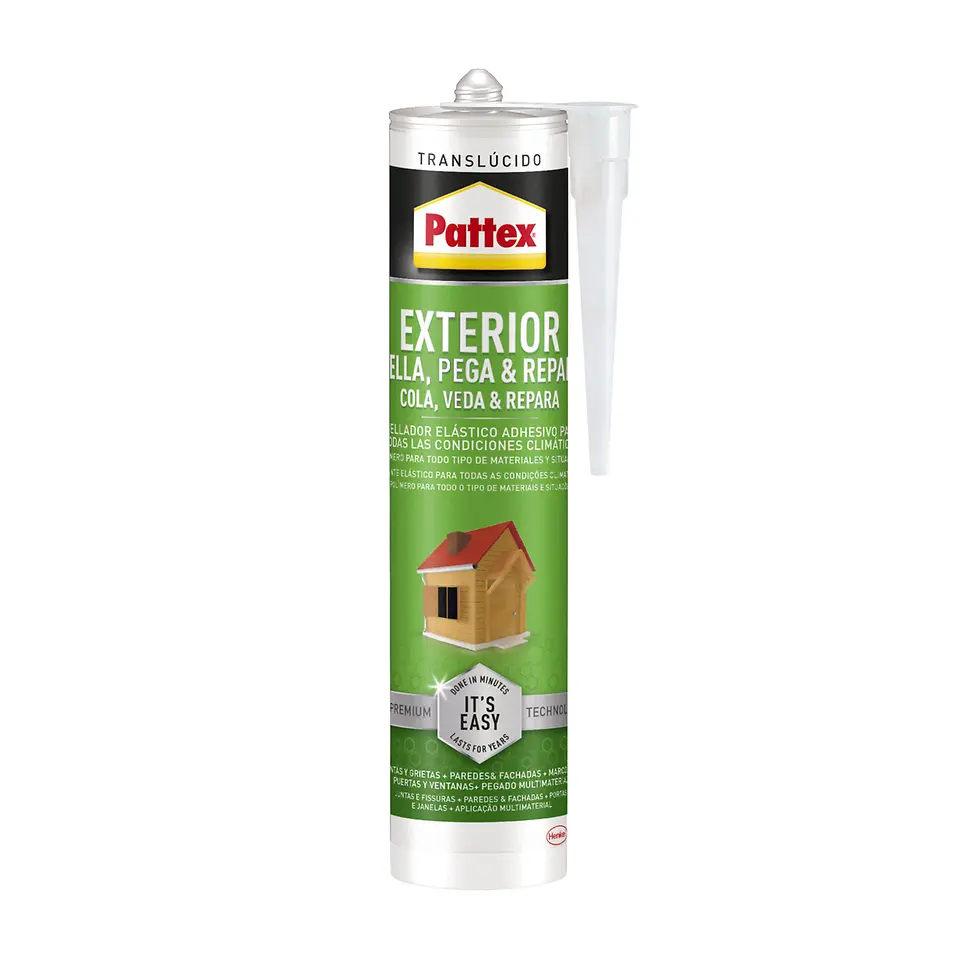 Pattex Exterior Transparente