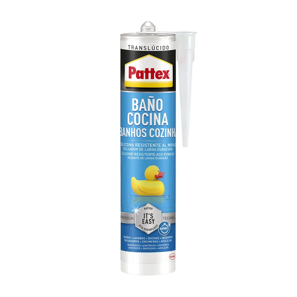 Pattex Banhos & Cozinhas Transparente cartucho