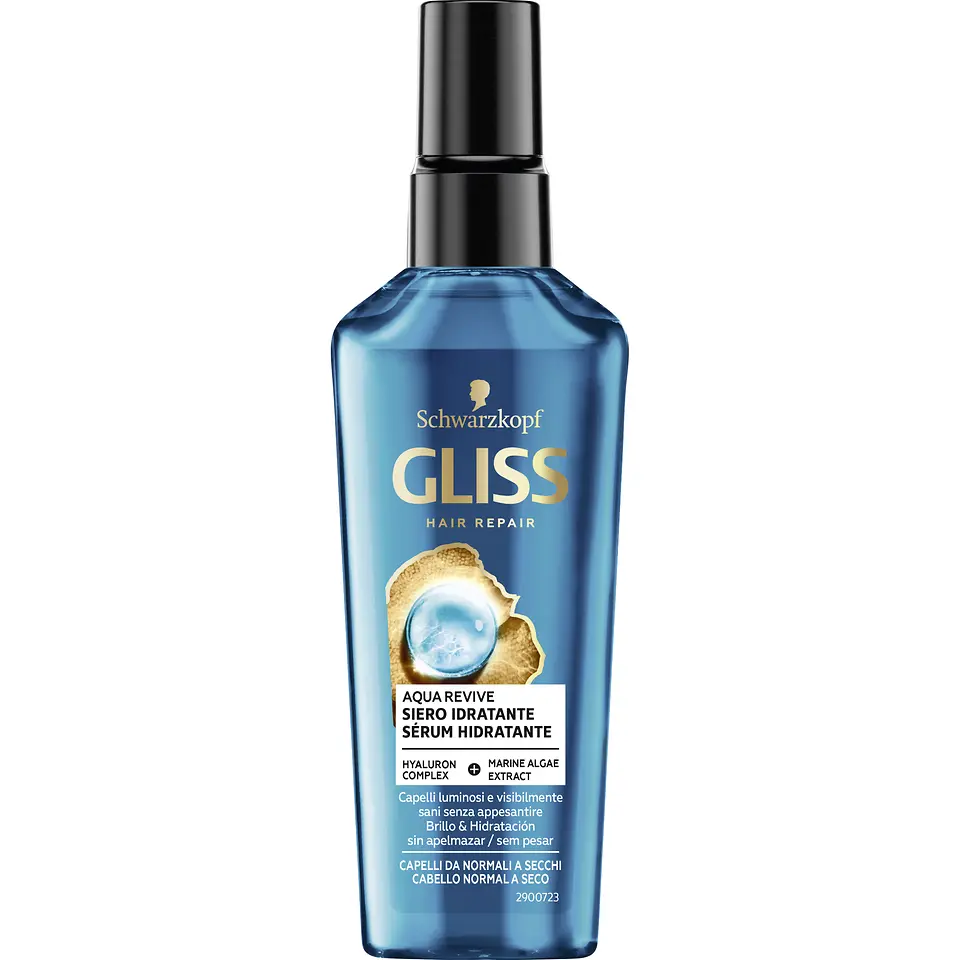 Gliss lança Aqua Revive com complexo hialurónico e algas marinhas