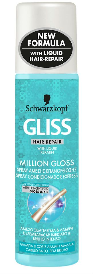 

Spray Condicionador Express Gliss Million Gloss