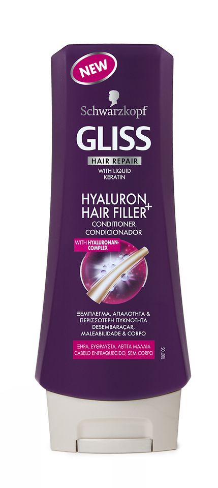Condicionador Gliss Hyaluron + Hair Filler