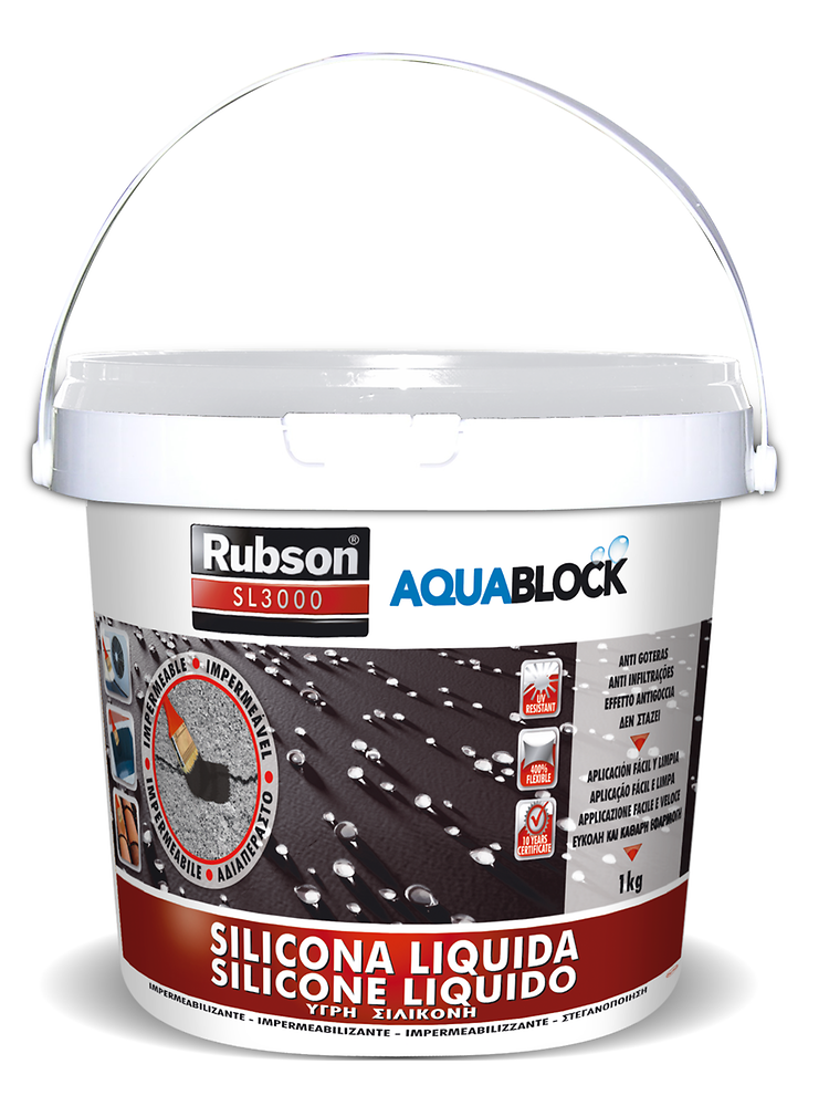 Novo Rubson Silicone Líquido AquaBlock