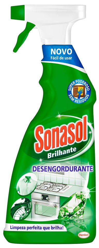 Sonasol Brilhante Desengordurante Spray