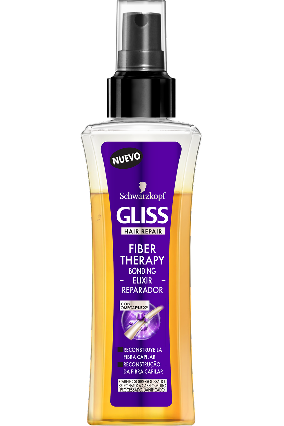 GLISS FIBER THERAPY Spray Elixir Reparador, 100 ml