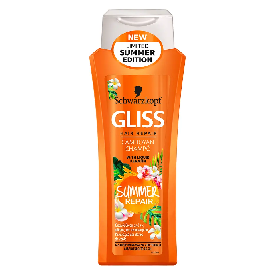 Gliss Summer Repair Champô 250ml
