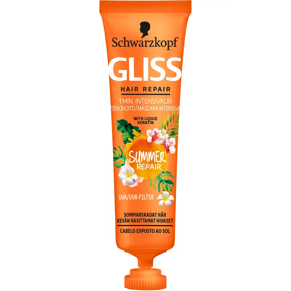 Gliss Summer Repair Ampola Máscara Intensiva 20ml