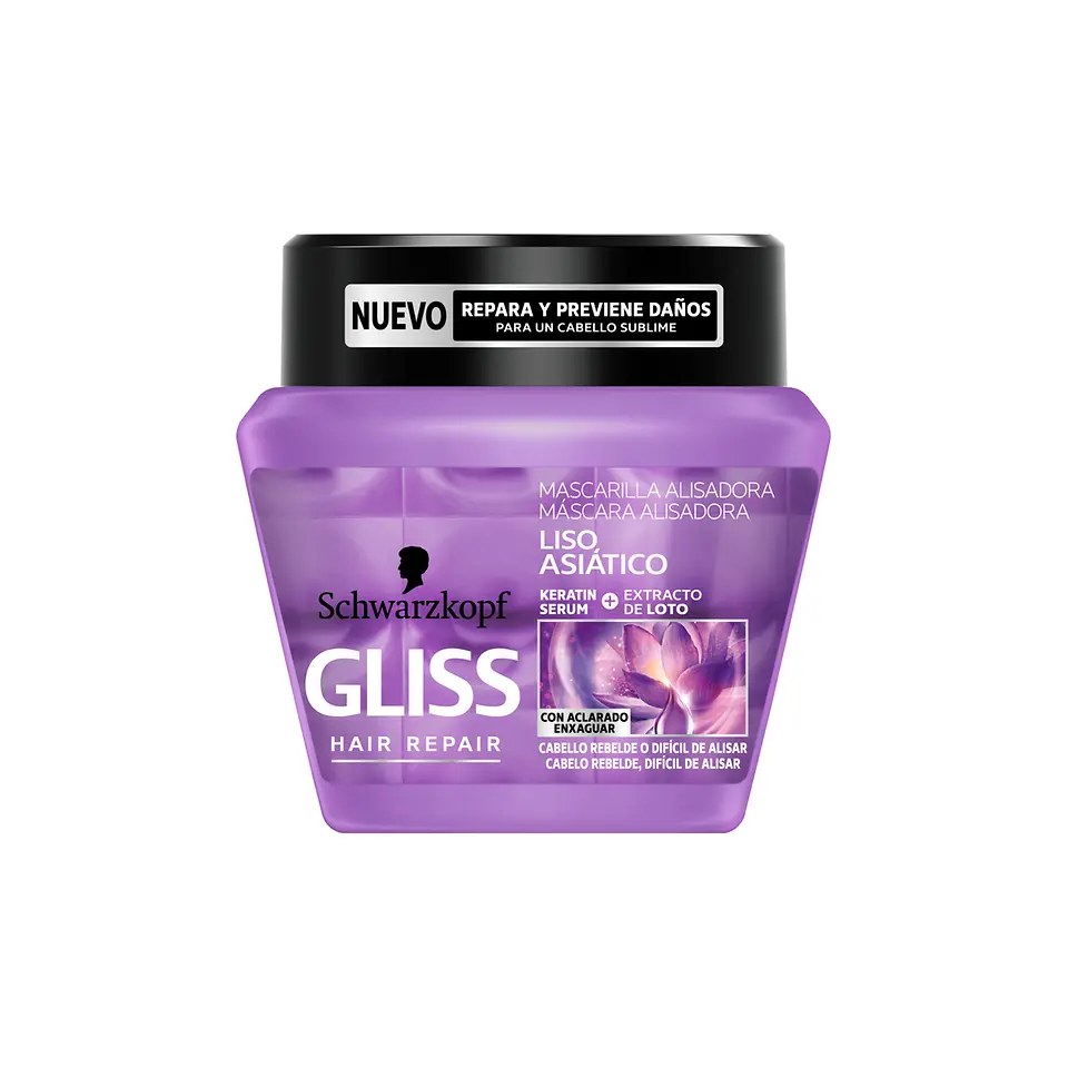 GLISS Liso Asiático Máscara
