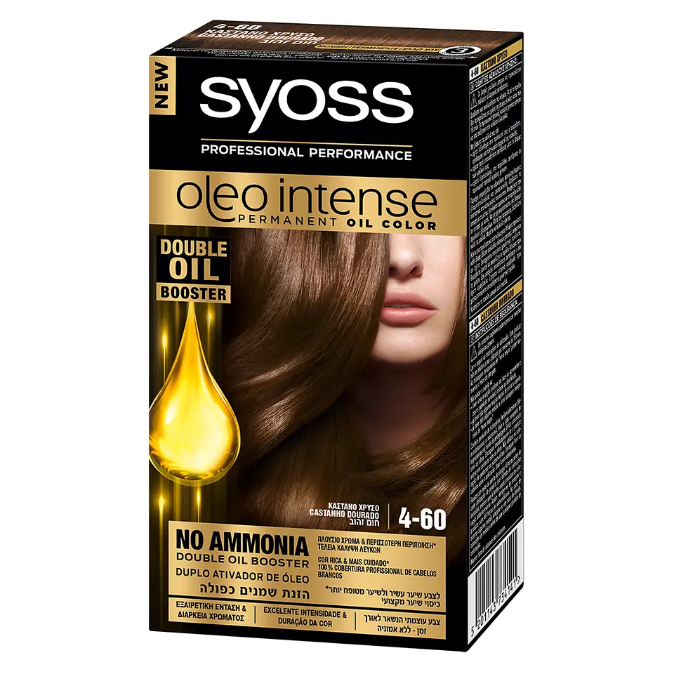 Syoss Oleo Intense 4.60 Castanho Dourado