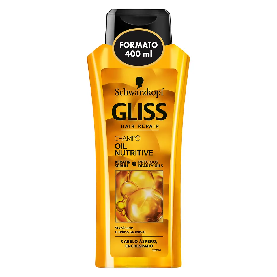 GLISS OIL NUTRITIVE Champô 400ml
