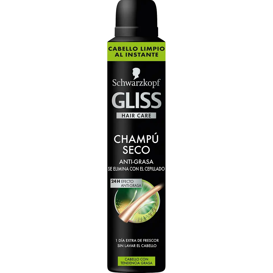 Gliss Champô Seco Anti-Oleosidade
