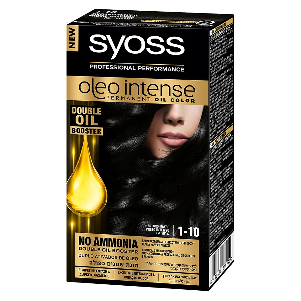 Syoss Oleo Intense 1.10 Preto Intenso
