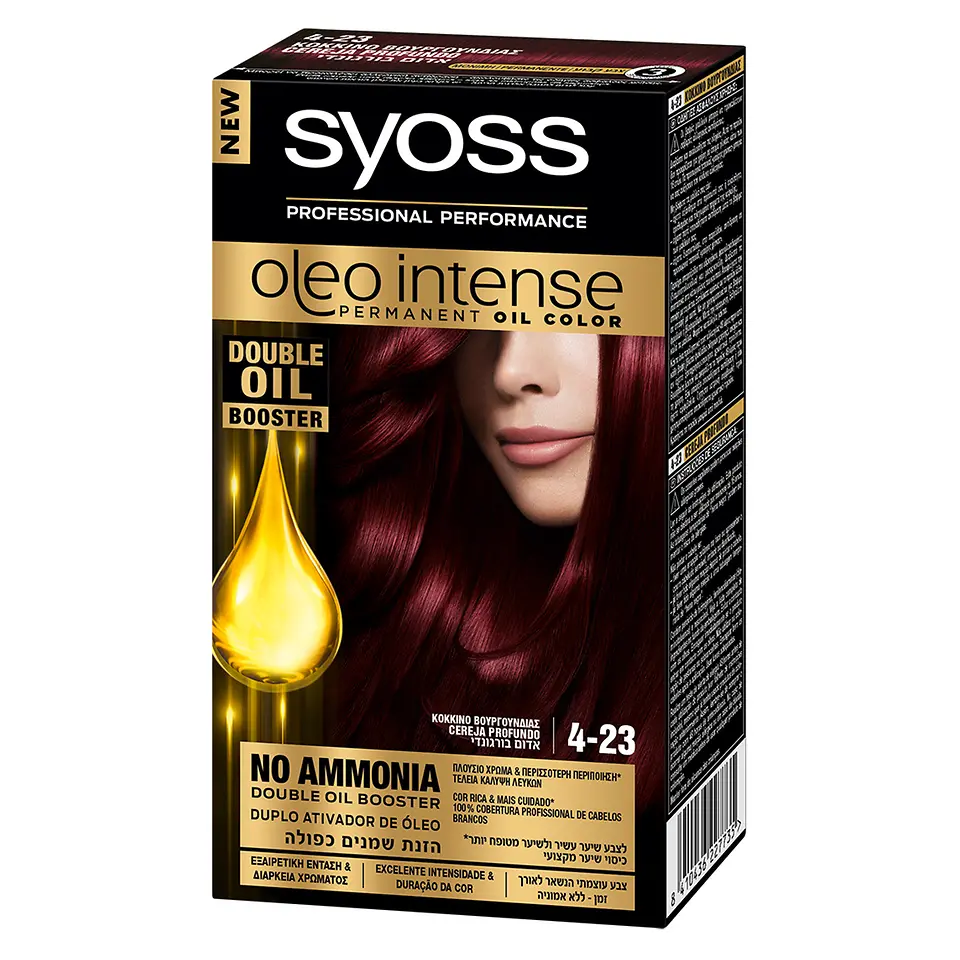 Syoss Oleo Intense 4.23 Cereja Profundo